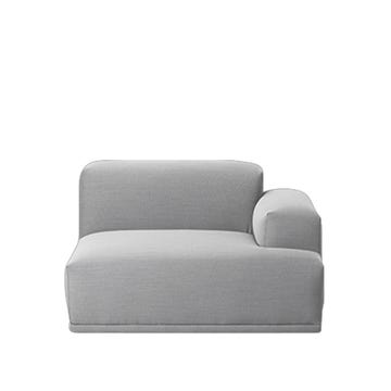 Module CONNECT MODULAR SOFA / RIGHT ARMREST (B), Steelcut trio (all colours) de Muuto