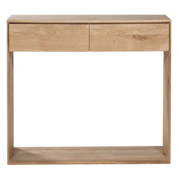 Console NORDIC d'Ethnicraft, 160 cm, Chêne