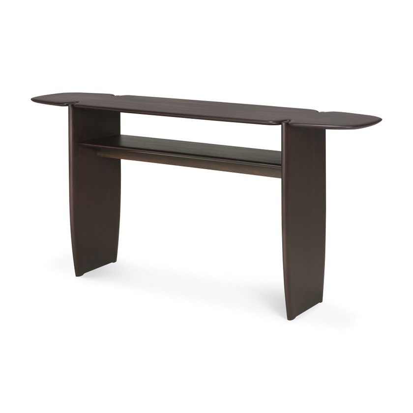 Console PI - acajou vernis - brun foncé Console PI - acajou vernis - brun foncé