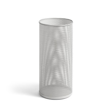 Corbeille à papier PERFORATED Large Gris clair de Hay