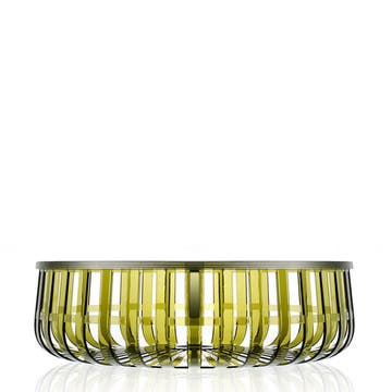 Corbeille PANIER de Kartell, Vert foncé
