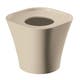 Corbeille TRASH, Beige