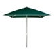 Parasol CORTINA de Vlaemynck, 200 x 200 cm,  Vert Paon