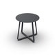 Table basse extérieure COS, Ø.60, Graphite
