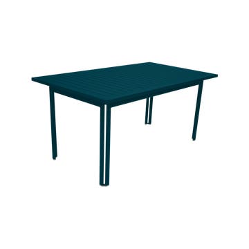 Table COSTA de Fermob, bleu acapulco Table COSTA de Fermob, bleu acapulco