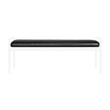 Coussin pour banc Jack - cuir Black