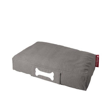 Coussin pour chien DOGGIELOUNGE STONEWASHED de Fatboy, Grand modèle, Taupe