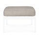 Coussin pour repose-pieds Jack - tissu Ivory