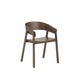 Fauteuil COVER, Brun foncé