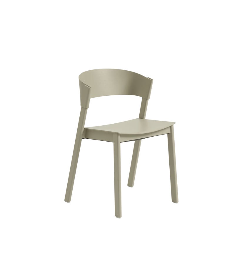Chaise COVER de Muuto, Beige foncé