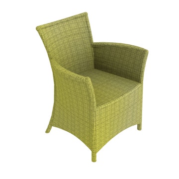 Petit fauteuil CAPRI en WaProlace de Unopiu, Jaune