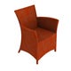 Petit fauteuil CAPRI en WaProlace, Rouge