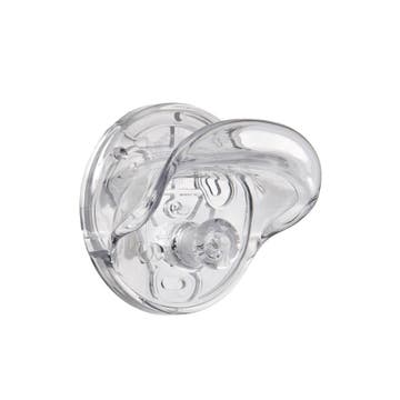 Porte manteaux WALL CLOTHES HOOK de Kartell, Cristal