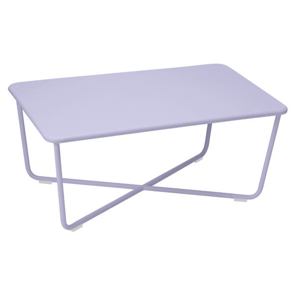 Table basse CROISETTE de Fermob, Guimauve Table basse CROISETTE de Fermob, Guimauve
