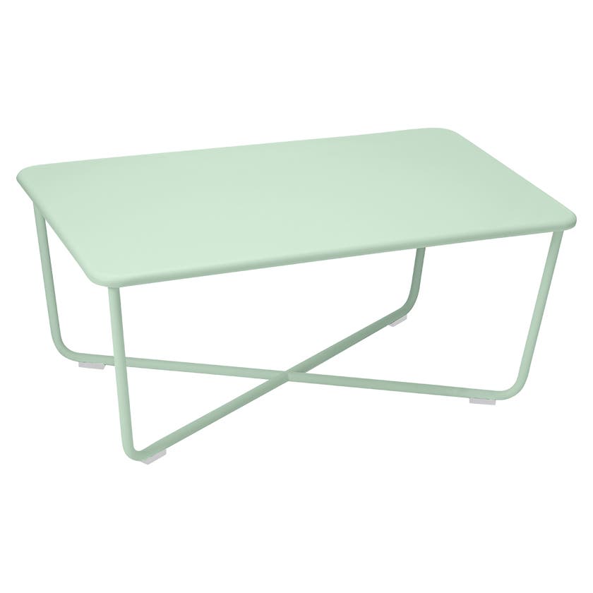 Table basse CROISETTE de Fermob, Menthe glaciale Table basse CROISETTE de Fermob, Menthe glaciale