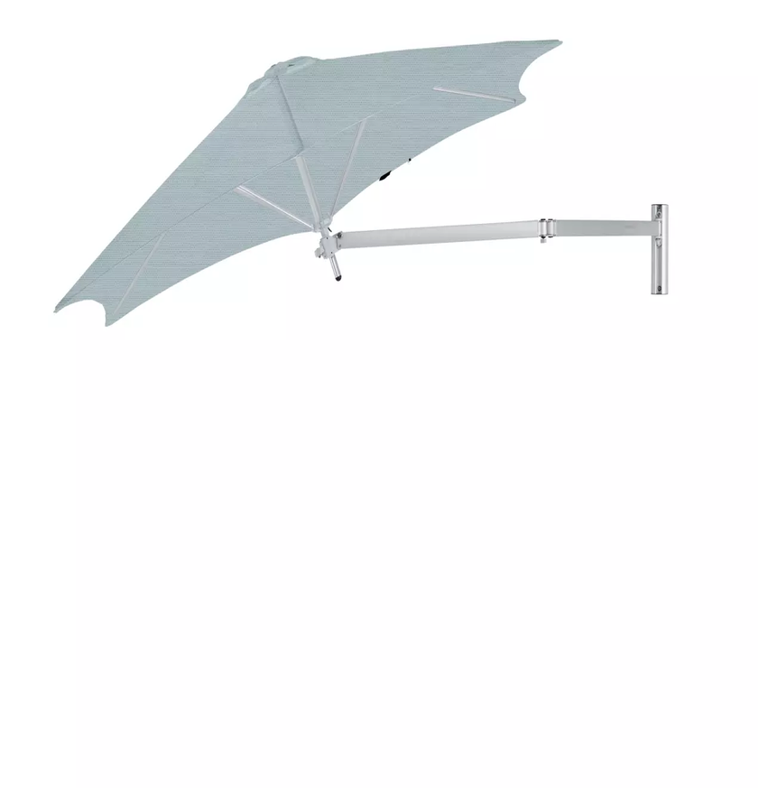 Parasol PARAFLEX NEO Ø.270 cm de Umbrosa, Tissu Sunbrella, Curaçao