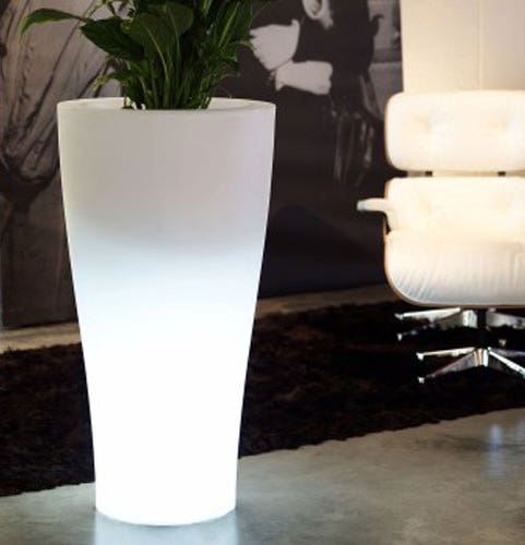  POT LUMINEUX CURVADA, D.55 cm, Blanc de VONDOM