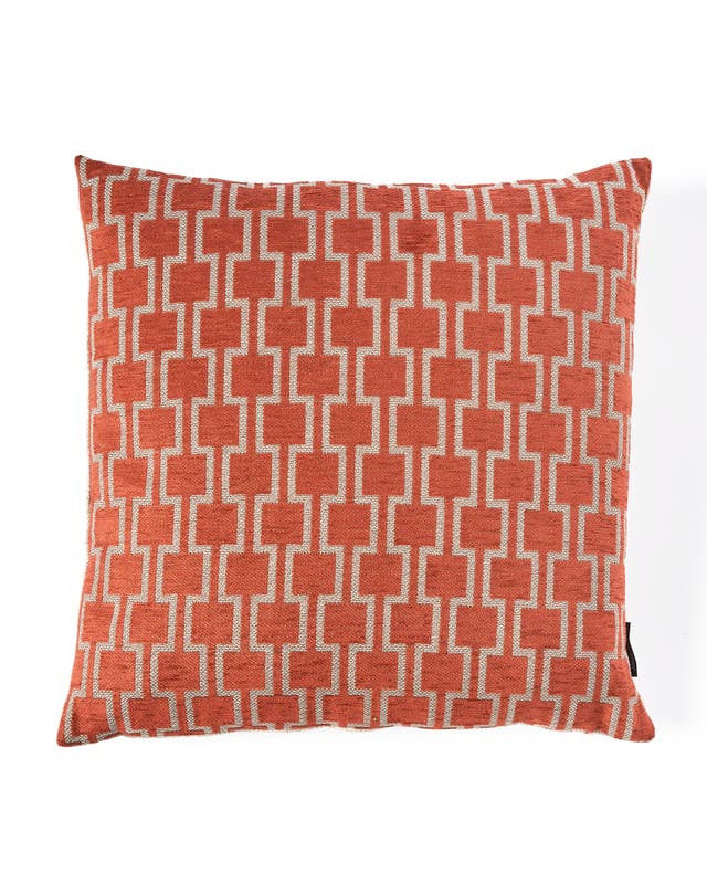 Coussin GEOMETRIC de Pols Potten, Rust red Coussin GEOMETRIC de Pols Potten, Rust red