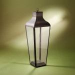 Lanterne Nautic MONTROSE FLOOR - LED bronze antique verre clair