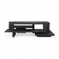 Table basse ABSTRACT d'Ethnicraft, Teck vernis noir