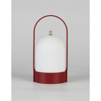Lampe à poser LED rechargeable VESPER de Collection Cèdre Rouge, Rouge