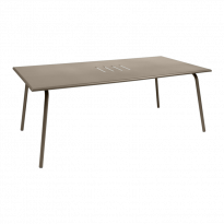 Table haute MONCEAU de Fermob, 194x94x74, Muscade