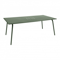 Table haute MONCEAU de Fermob, 194x94x74, Cactus