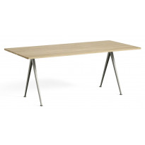 Table PYRAMID 02 de Hay, 190 x 85 cm, Beige base, Matt lacquered