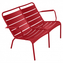 Fauteuil bas duo LUXEMBOURG de Fermob, Coquelicot