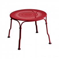 Table basse 1900 de Fermob, Coquelicot
