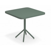 Table pliante GRACE de Emu, 80 x 80 cm, Vert foncé