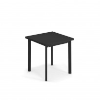 Table carrée STAR de Emu, 70x70, Noir