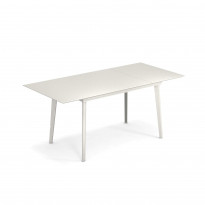 Table extensible PLUS4 BALCONY de Emu, 120/172 x 80 cm, Blanc mat