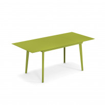 Table extensible PLUS4 BALCONY de Emu, 120/172 x 80 cm, Vert