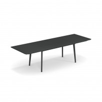 Table extensible PLUS4 de Emu, 160/270 x 90 cm, Fer ancien