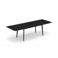 Table extensible PLUS4 de Emu, 160/270 x 90 cm, Noir