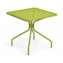 Table carrée CAMBI de Emu, 80 x 80 cm, Vert