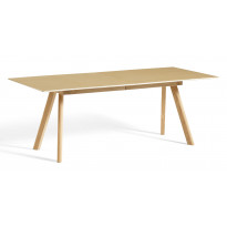 Table à rallonge CPH30 de Hay, 200 x 90 cm, Plateau et pieds en chêne vernis naturel