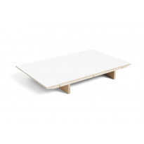 Extension pour table à rallonge CPH30 de Hay, 50 x 80 cm, Plateau laminé blanc