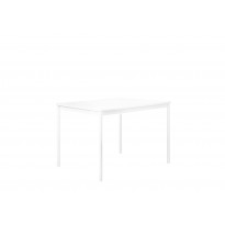 Table BASE de Muuto , 140 x 80 cm, Stratifié / Contreplaqué, Blanc