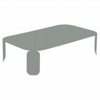 Table basse rectangulaire BEBOP de Fermob, H. 29 cm, Gris lapilli
