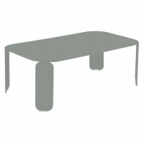Table basse rectangulaire BEBOP de Fermob, H.42, Gris lapilli
