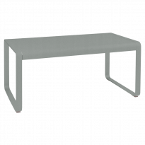 Table mi-haute BELLEVIE de Fermob, 140 x 80, Gris lapilli