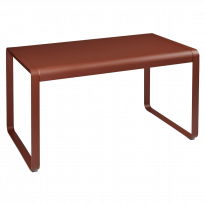 Table BELLEVIE de Fermob,140/80, Ocre rouge 
