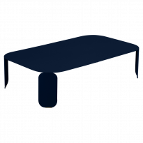 Table basse rectangulaire BEBOP de Fermob, H.29, Bleu abysse