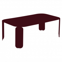 Table basse rectangulaire BEBOP de Fermob, H.42, Cerise noire