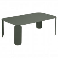 Table basse rectangulaire BEBOP de Fermob, H.42, Romarin