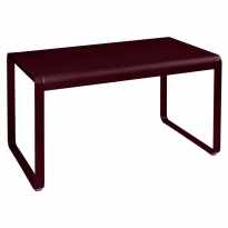 Table BELLEVIE de Fermob, 140 x 80, Cerise noire