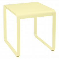 Table BELLEVIE de Fermob, 74 x 80, Citron givré
