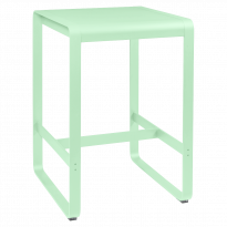Table haute BELLEVIE de Fermob, 74 x 80, Vert opaline